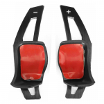 2x rooliratta k&auml;iguvahetuslaba pikendusl&uuml;liti VW Beetle Scirocco Touareg Eos Sharan Tiguan R36 Golf 5 6 GTI Polo Jetta jaoks must