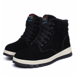39-48 Kvaliteetne l&ouml;&ouml;ke neelavad libisemisvastased kulumiskindlad High Top Fashion Trend puuvillased kingad lumesaapad Meeste kingad lauajalatsid 43 must