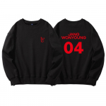 IVE deb&uuml;&uuml;di 1. aastap&auml;eva dressipluus Yujin Gaeul Wonyoung LIZ Rei Leeseo Printiga dressipluus WoUnisex Unisex S&uuml;gispullover Kpop Clothes 4XL