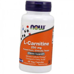L karnitiintartraat, puhtaim vorm, kliiniliselt testitud, karnitiin 250, Now Foods 60 k&ouml;&ouml;giviljakapslit (02128001) 60vcaps