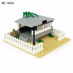 1606A Happy Chicken House Farmers Farmi stseen Kanade kokkupanemine Aksessuaarid Laste ehitusklotsid M&auml;nguasjad