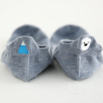 Puuvillased multifilmisokid j&auml;nku ja porgandi sokkidega Armsad tikitud sokid naistele 1 Pairs must