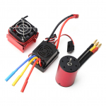 3900KV Harjadeta Mootor 3650 Veekindel Mootor koos 60A Harjadeta ESC 5.8V 3A BEC Jahutusradiaatoriga 1/8 jaoks 2300kv mitmev&auml;rviline