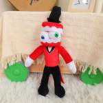 Uus ilus, h&auml;mmastav digitaalne tsirkus pl&uuml;&uuml;sist m&auml;nguasi, pehme t&auml;idisega animatsioon CIRCUS Plushie nukk j&otilde;ulus&uuml;nnip&auml;eva uusaasta kingitused CHINA amarant