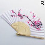 Hiina jaapani stiilis siidist lehvik Kokkupandav lehvik Pulmaventilaator Kunst Kingitused Tantsus K&auml;sif&auml;nn Vintage bambusest kokkupandav k&auml;eshoitav lillef&auml;nn