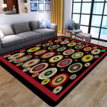 Imeilusad Mandala lillelised 3D-prindiga vaibad elutoa jaoks magamistoa sisekujundusega vaip Pehme flanellist kodu voodip&otilde;randamatt M&auml;nguala vaibad 180x300cm