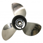 Paadi propeller 9 7/8x10 1/2 sobib Yamaha p&auml;ramootorile 25HP-30HP 3 labaga roostevabast terasest 10 hambaga OEM NO: 664-45945-00-EL 9,875x10,5 YSS310978x1012RH