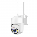 5G 1080P WiFi IP-kaamera juhtmevaba kiirkuppel PTZ IP66 veekindel CCTV IR v&auml;listingimustes NetCam j&auml;lgimine Automaatne j&auml;lgimine t&auml;isv&auml;rviline &ouml;&ouml;n&auml;gemine 720P EU Plug valge