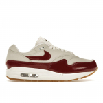 Nike Air Max 1 LX Team Red Croc Naiste tossud Cream Sail Gum-Light-Brown FJ3169-100 35.5