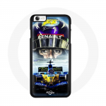 iPhone 8 &uuml;mbris Vormel 1 Sinine Kollane Fernando Alonso Renault
