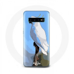 &Uuml;mbris Samsung Galaxy S10 Plus Cockatoo Papagoide valgetele lindudele