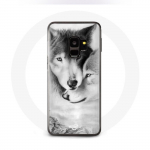 &Uuml;mbris Samsung Galaxy S9 plus Wolf Duo loomadele