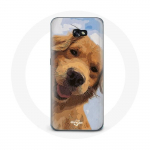 &Uuml;mbris Samsung Galaxy A3 2016 kuldse retriiveri koerat&otilde;ugu jaoks