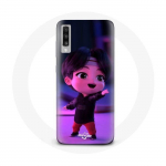 Coque pour Samsung Galaxy A70 BTS TinyTAN Jin Animation
