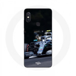 Musta v&auml;rvi &uuml;mbris Xiaomi Redmi Note 5 Pro vormel 1 Valtteri Bottas F1 Racing Driver jaoks