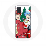 &Uuml;mbris Samsung Galaxy A71 Karma ja Nagisa Assassination Classroom Anime j&otilde;ulup&uuml;ha jaoks