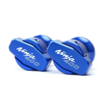 8mm Mootorratta CNC Alumiiniumist Kiigehoova Rullikud Tagumise Tugi Kruvid Liugurid Tarvikud Kawasaki Ninja 400 2018- ninja 400 jaoks sinine