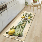 1 tk Fresh Lemon K&ouml;&ouml;gip&otilde;randamatt Libisemiskindel k&ouml;&ouml;gip&otilde;randavaip K&ouml;&ouml;givaip K&ouml;&ouml;gimatt Kodusisustus Toa sisustus 60*180cm