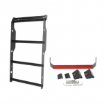 Auto metallist tagaakna riiuli pikendus ronimisredeli kronstein Suzuki Jimny 2019 Up 4-ukselise versiooni v&auml;listarvikutele (Vasakule)