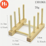 Bambusest puidust n&otilde;uderiiuli taldrikuhoidik K&ouml;&ouml;k hoiukapp N&otilde;ude/taldrikupoti kaane/ l&otilde;ikelaua jaoks
