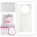 apgo MATTE Protective Skin Sticker for the back compatible with Tecno Phantom V Fold, Wrap Film, Hydrogel Film, Flexible, Soft TPU with positioning la