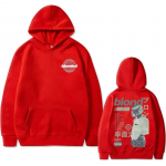 R&auml;ppar Frank Double Sided Print Hoodie R&auml;pp Unisex Blond Hip Hop Pusa Ocean Oversized Pusad Unisex WoUnisex Vintage Streetwear Unisex L