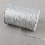 V&otilde;lu Ornament Mood 1 Rull 3mm DIY Ehted Materjal Siidlint Kuld H&otilde;beda V&auml;rv V&auml;rvilised Scallion Paelad K&otilde;rvar&otilde;ngastele Juukseaksessuaaride valmistamine h&otilde;be