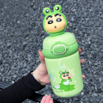 500ML Cartoon armas termospudel roostevabast terasest vaakumisolatsiooniga tass kaasaskantav topeltjook laste &otilde;pilastele m&otilde;eldud &otilde;lgedega veetass 500ml