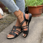 Suured sandaalid 43 naistele Uued, lamedad vabaaja sandaalid, rannasuvised kerged vabaaja sandaalid Naiste kingad Naiste lamedad 41