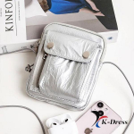 Mini lukuga taskuga n&ouml;&ouml;riga crossbody kott (2 v&auml;rvi) 14x17x3cm h&otilde;be