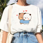 Bubu And Dudu T-s&auml;rk Naiste T-s&auml;rgid Anime Suvine Disainer-T-s&auml;rk Naiste Disainerriided M