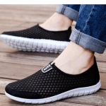 Net Shoes Meeste suvised hingavad spordijalatsid Meeste vabaaja naiste tossud 45 must