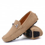 Uued Meeste Vabaaja Jalan&otilde;ud Mood Suede Pehmed Meeste Mokassiinid Vabaaja Mokassiinid Slip-on Meeste S&otilde;idujalan&otilde;ud Laisk King K&auml;sit&ouml;&ouml; Korterid Mugavad 38 beež