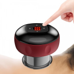 2-&uuml;hes elektriline kuputamisteraapia masseerija Smart Gua Sha t&ouml;&ouml;riist automaatse taimeriga 12-tasemelise temperatuuriga sinine