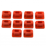 Armatuurlaua kinnitusklamber 10PC ABS autoklamber E46 BMW jaoks