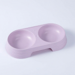 Macaron Pet topeltkauss plastikust kassipoega koeratoit joogialus s&ouml;&ouml;tja kassi toitmine lemmikloomatarbed tarvikud