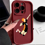 N69 Anime Haikyuu X Reader kunst Pehmed Inglisilmad Telefoni&uuml;mbrised Samsung A54 A34 A14 S23 S24 Ultra S20 FE Xiaomi Redmi Note 13 12C P&otilde;rutuskindel Kate Samsung A03