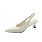 Suvised Slingback kingad naistele 2024 Terava ninaga Stiletto Naiste Slingback kingad Seksikad Peokingad Kontoridaamidele Kontsadega kingad 39 roheline