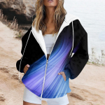 T&otilde;mblukuga kapuuts Naiste pikkade varrukatega dressipluusid s&uuml;gisr&otilde;ivad Suured kapuutsid vabaaja mood jakid XL