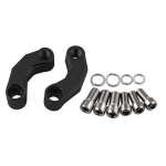 2 tk mootorratta peeglite p&uuml;stiku pikendusklambrite adapter BMW R1200GS LC jaoks