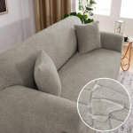 Paks veekindel žakaardiivani kate elutoa jaoks Paks diivanikate 1/2/3/4 istekohaga L-kujuline nurgadiivani kate 3 SEAT (190-230CM)
