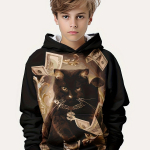 Lasteriided Pusad pikkade varrukatega laste kampsun Multifilm Lastemood Kassiprint T&uuml;drukute Suveriided Poiste top 120CM