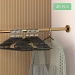 10/20 tk &uuml;li&otilde;hukesed libisemiskindlad metallist riidepuud - siledad ruumis&auml;&auml;stlikud ja multifunktsionaalsed m&auml;rjad riided ja kuivad riidekapid. Korraldaja majapidamistarbed 20pcs