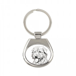 Glen of Imaal Terrier, Irish Glen of Imaal Terrier - keychain with a dog, keychain with a print, personalized pendant from the Art-Dog brand
