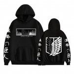 Attack on Titan Jaapani Anime Hoodie jakk Shingeki No Kyojin Legion Hoodie T&otilde;mblukuga kapuutsmantel Unisex karnevalikost&uuml;&uuml;m XXXXL