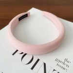 T&uuml;drukute paksust k&auml;snast juuksepael, kommiv&auml;rvi peapael naistele. Juukseaksessuaarid Korea laia &auml;&auml;rega oluline peapael valge