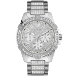 Guess W0799G1 Frontier Kvartsikristall H&otilde;bedane sihver Meeste k&auml;ekell h&otilde;be