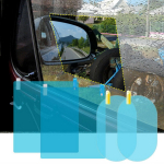 Auto tahavaatepeegli kile k&uuml;ljeakna kaitsekile HD uduvastane kriimustusvastane vihmakindel veekindel taevasinine v&auml;rv