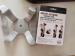 Smart posture corrector for children and adults - improves sitting posture and corrects hunched back. Low-profile