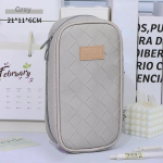 Nahast Pinal Suure Mahutavusega Pliiatsikott Kaasaskantav Pliiatsikarp Pliiatsikott Kirjatarvete Hoiukott Koolitarbed hall